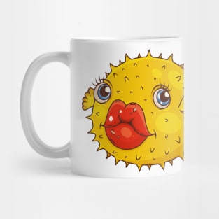 Fish Big Lips Funny Mug